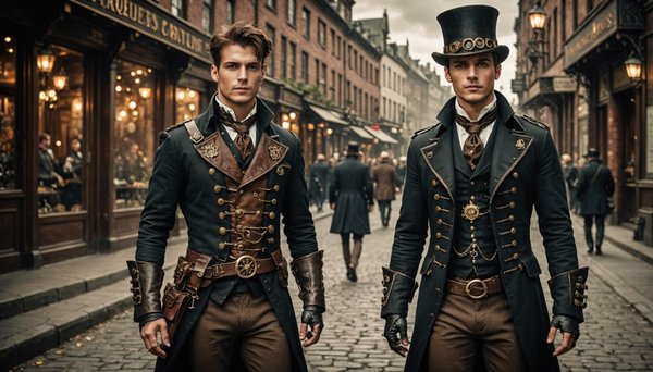 Explore the finest steampunk men's costumes online